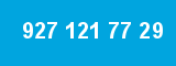 927 121 77 29 927 121 77 29